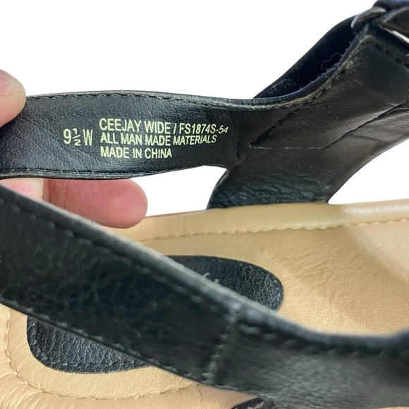 EURO Soft by Sofft Ceejay Open Toe Heel Strap Black
Sandals Shoes 9.5 W - Picture 8 of 13